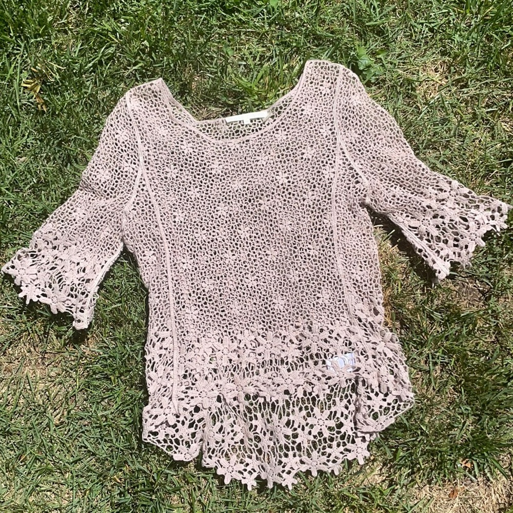 🌞Tan lace boho chic cover up Bundle for Deals